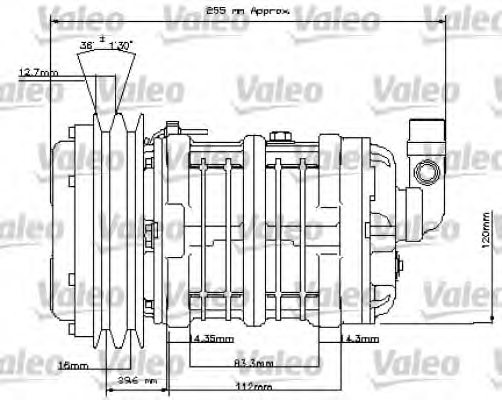 VALEO 815842 Compressor, air conditioning